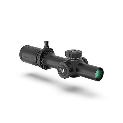 Swampfox Tomahawk II 1-4x24 Belyst SFP Guerrilla Dot BDC - bild 7 av 10