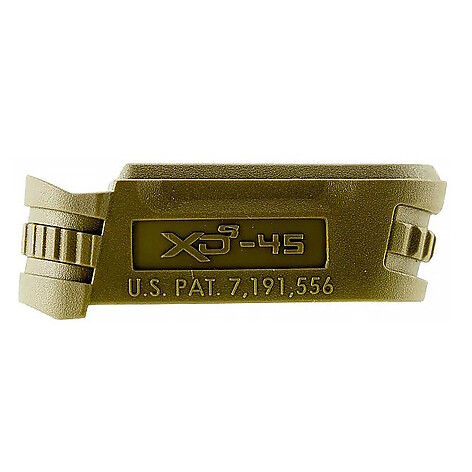 Springfield Armory XD-S Mid-Size BS1 .45 ACP Magasinbotten FDE