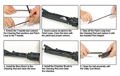 Leapers UTG AR15 Cleaning Kit 5.56/.223 - bild 2 av 3
