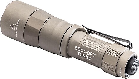 Surefire EDC Everyday Carry LED Ficklampa Brun - bild 4 av 5