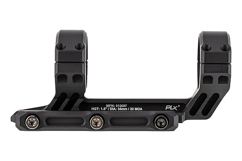 Primary Arms 34mm PLx Cantilever H: 38mm 20MOA - Svart - bild 2 av 4