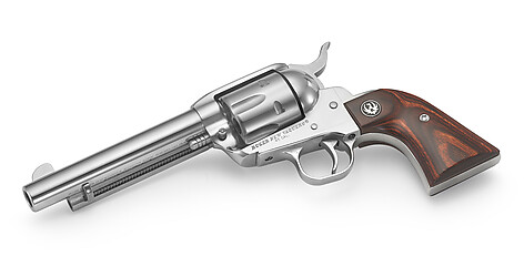 Ruger Vaquero .45 LC 140mm Rostfri Revolver - bild 4 av 6