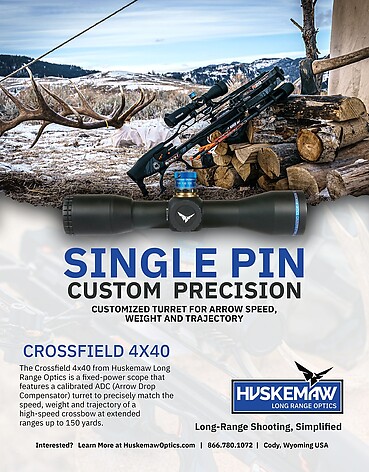 Huskemaw Crossfield 4x40 Belyst VCR Kikarsikte - bild 2 av 3