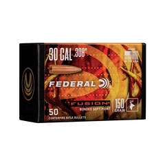 Federal Fusion Bullets 30 Cal (.308) 150gr 50/Box