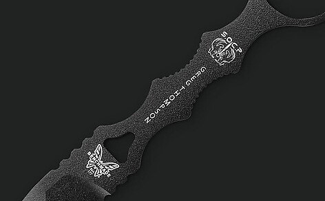 Benchmade 177BK Mini SOCP Spear-Point Svart Kniv - bild 2 av 6