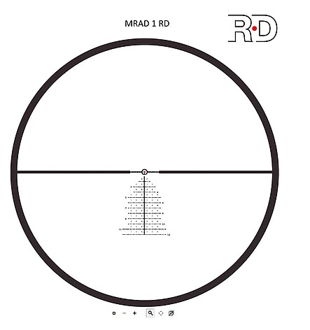 Meopta MeoPro R6 4.5-27x50 SF FFP Belyst MRAD 1 Kikarsikte - bild 4 av 4