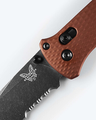 Benchmade 537SBK-07 Bailout Burnt Copper Aluminium Kniv - bild 7 av 7