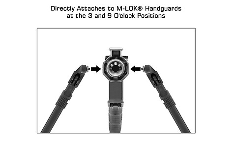 Leapers UTG Recon Flex II M-LOK Bipod 18-23cm - bild 4 av 6