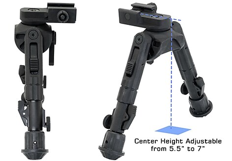 Leapers UTG Recon 360 TL Bipod 14-18cm Picatinny - bild 8 av 10