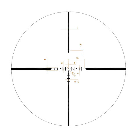 Riton Optics 1 Primal 4-16x44 SFP RUT Kikarsikte - bild 7 av 8