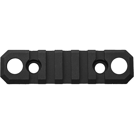 Grovtec Montageskena M-Lok 5 Slots QD Picatinny Svart