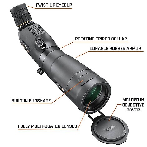 Bushnell Trophy Xtreme 20-60x65 Vinklad Tubkikare - bild 3 av 5