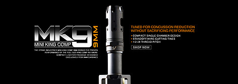Strike Industries Mini King Comp 9mm Kompensator - bild 3 av 3