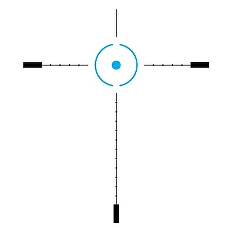 NcSTAR Compact CPO 3.5x32 Urban Tactial DDAB Kikarsikte - bild 7 av 7