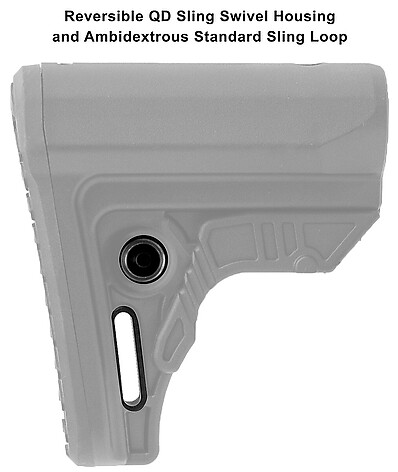 Leapers UTG Pro AR15 OPS Ready S4 Mil-Spec Stock Only - bild 2 av 9