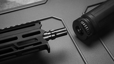 CMMG 9mm Tri Lug Adapter Svart - bild 4 av 4