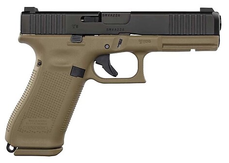 Glock 17 Gen5 FS 9x19 Coyote FR Pistol - bild 2 av 2