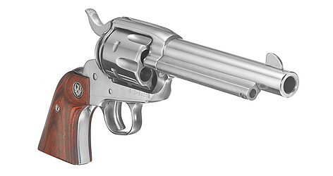 Ruger Vaquero .45 LC 140mm Rostfri Revolver - bild 6 av 6