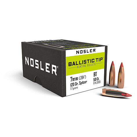 Nosler Ballistic Tip Hunting 7mm 120gr 50/Box