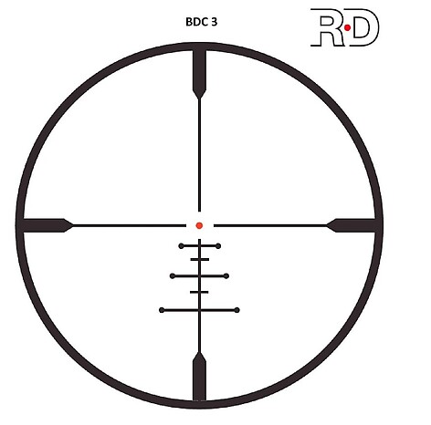Meopta MeoHunter R5 3-15x50 SF SFP Belyst BDC 3 Kikarsikte - bild 4 av 4