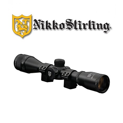 Nikko Stirling Mountmaster 4x32 AO Belyst Half Mil Dot Kikarsikte - bild 4 av 5