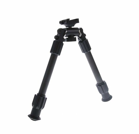 TRUGLO TAC-POD Carbon Pro 23-33cm Pivot Bipod Rembygel - bild 4 av 6