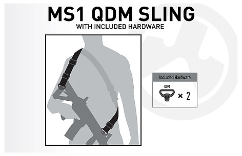 Magpul MS1 QDM Vapenrem Coyote Brun - bild 6 av 7