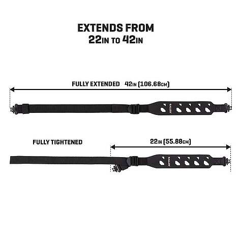 Allen Shadow Hyperlite 107cm Vapenrem - bild 2 av 7