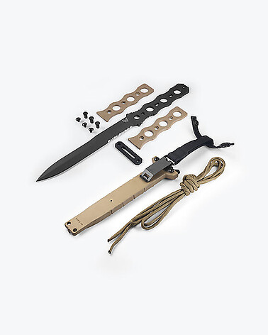 Benchmade 185SBK-1 SOCP G10 Fast Blad FDE Kniv - bild 7 av 8