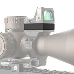 Reptilia ROF Riser 10mm Trijicon RMR Svart