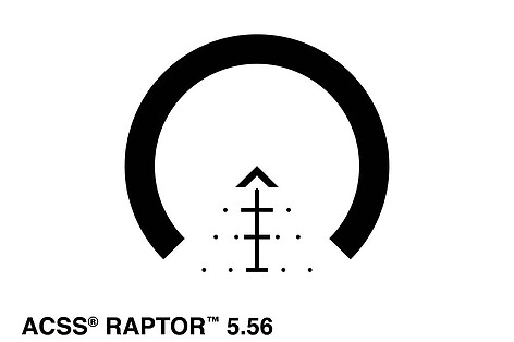 Primary Arms SLx 1-6x24 FFP Belyst ACSS Raptor 5.56 Kikarsikte - bild 7 av 10
