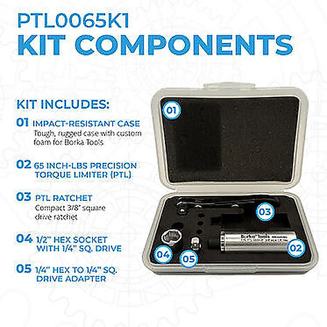 Boorka Tools Single 65 in/lb PTL Kit - bild 3 av 8