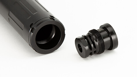 Griffin Armament Taper Mount EZ Muzzle Brake .45 5/8x24 - bild 3 av 3