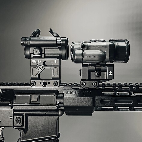Unity Tactical FAST Riser Picatinny Svart - bild 4 av 6