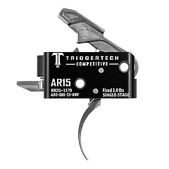 Triggertech Competitive AR-15 Pro Curved Svart/Rostfri