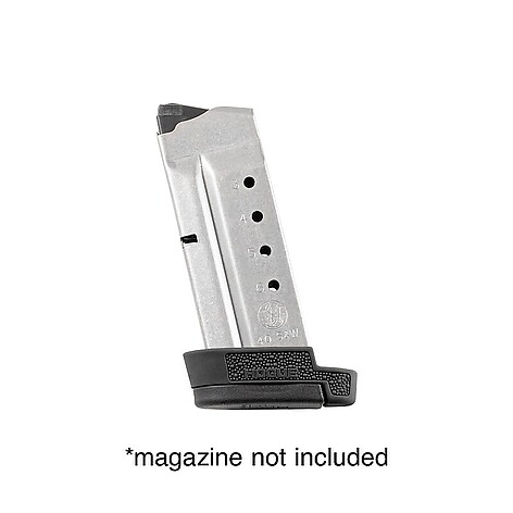 Hogue OverMolded Rubber Base S&W M&P 40 Shield 7 Skott Svart - bild 3 av 3