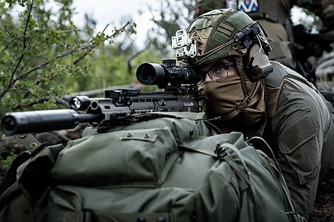 Swampfox Kentucky Long 3-18x50 SF Belyst FFP RECCE Mil - bild 2 av 10