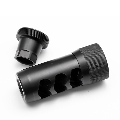 Area 419 Hellfire Self Timing 6mm 5/8-24 Muzzle Brake