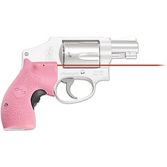 Crimson Trace Lasergrip S&W J-Frame Round Butt Laser Rosa