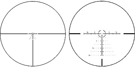 Bushnell R7 4-20x50 SF FFP Belyst MOA Hybrid Kikarsikte - bild 2 av 8