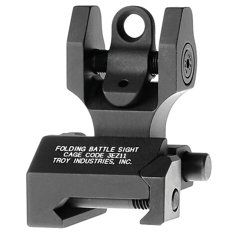 Troy BattleSight Round Vikbart Bakre Sikte - bild 2 av 2