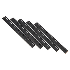 Bravo Company Rail Cover KeyMod 140mm 5-pack Svart