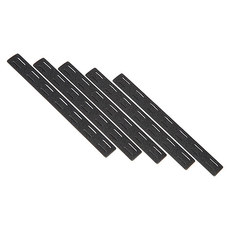 Bravo Company Rail Cover KeyMod 140mm 5-pack Svart