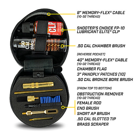 Otis Rifle/Pistol Cleaning Kit Kaliber .50 - bild 2 av 4