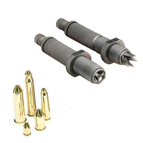 Hornady Series IV Specialty Rifle Dies Dieset 2 Blank Cart 22-45 Cal
