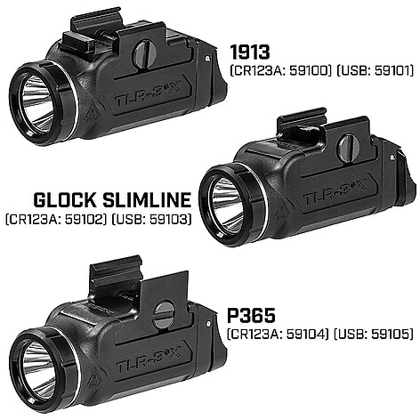 Streamlight TLR-3X Picatinny Slim SL-B9 500 Lumens Vapenlampa - bild 2 av 5