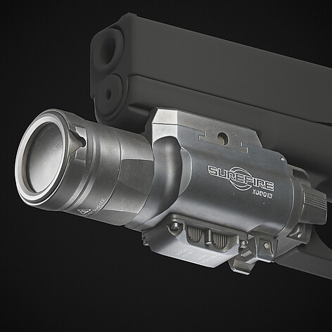 Surefire XH30 Ultra-High Dual-Output Vapenlampa Svart - bild 6 av 9