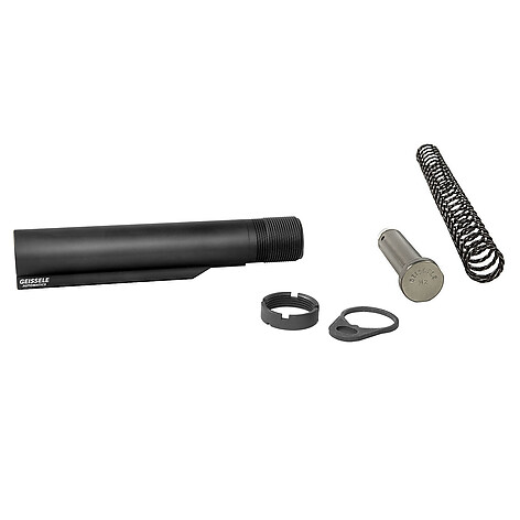 Geissele Premium H2 Mil-Spec AR15 Buffer Tube Svart