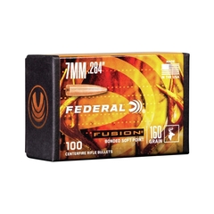 Federal Fusion Bullets 7mm (.284) 160gr 100/Box