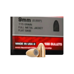 Winchester Full Metal Jacket 9mm 115gr 100/Box